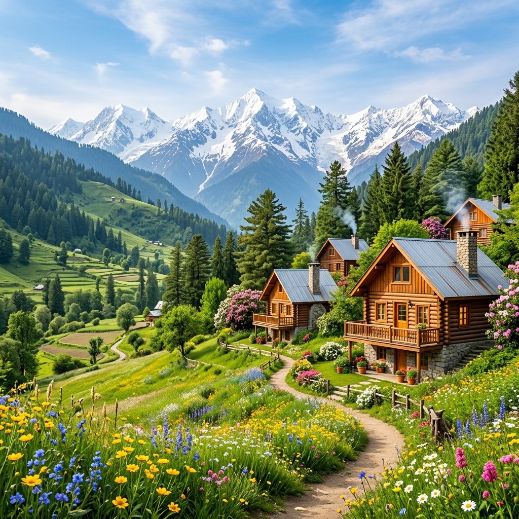 Family-friendly hill station in Manali